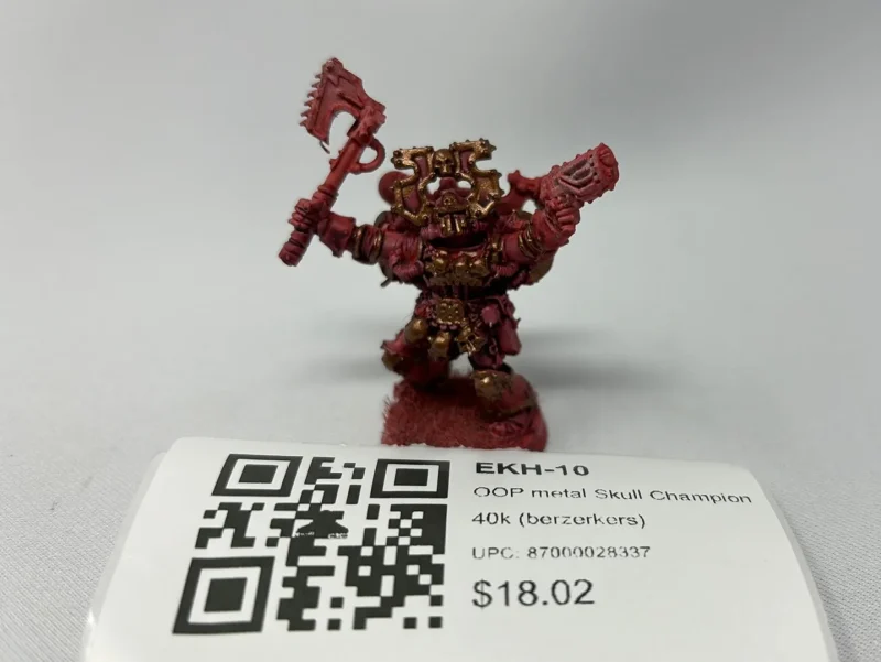 40k metal skull champion berzerkers ekh 10 exclusive edition