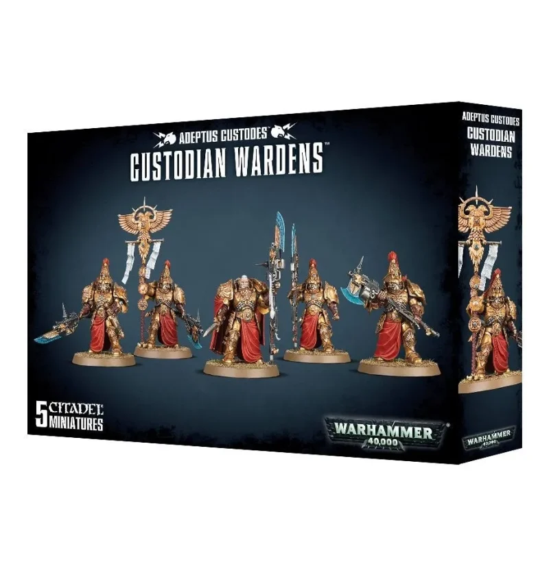 adeptus custodes elite custodian wardens for tabletop gaming