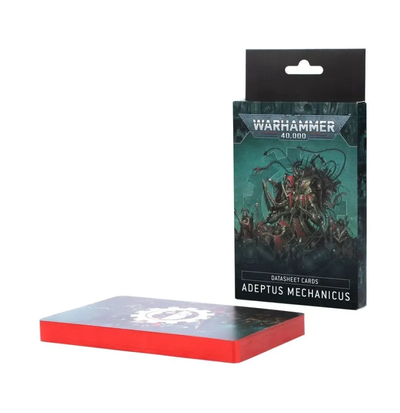 adeptus mechanicus datasheet cards perfect for warhammer fans