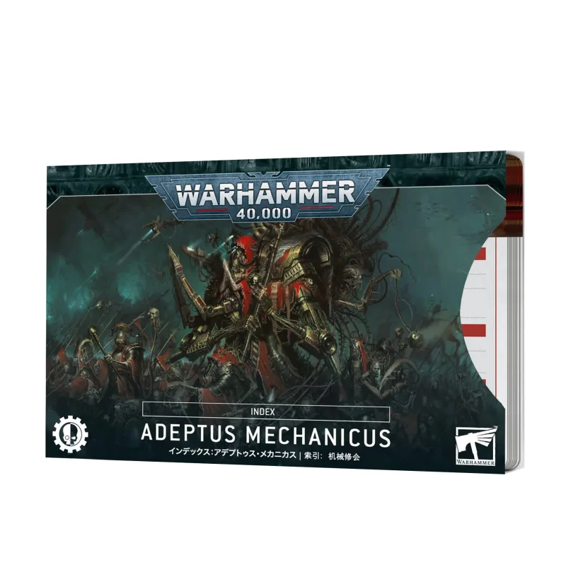 adeptus mechanicus index cards expertly crafted for gamers