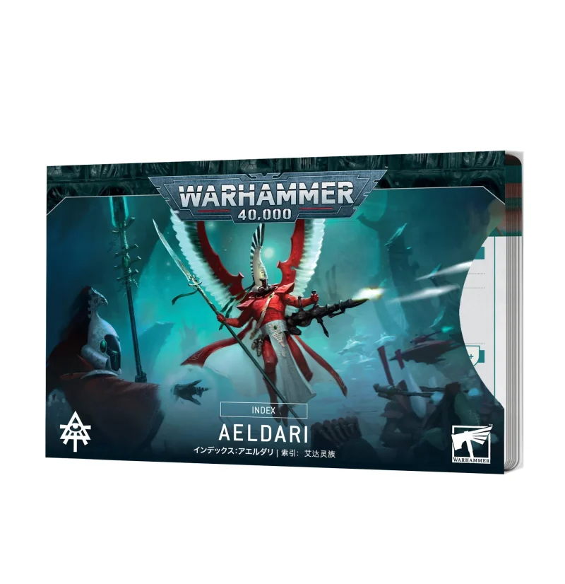 aeldari index cards premium quality for gamers