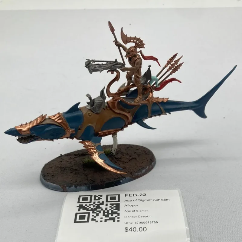 age of sigmar akhelian allopex model limited feb 22 edition