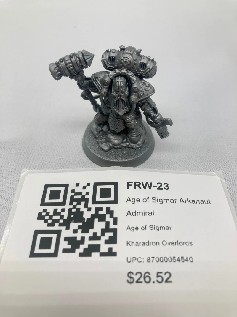 age of sigmar arkanaut admiral frw 23 exclusive edition scaled