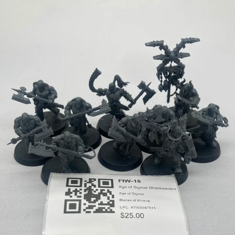 age of sigmar bloodreavers fiw 18 collectible model