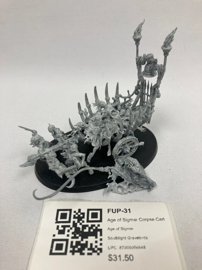 age of sigmar corpse cart fup 31 exclusive edition scaled