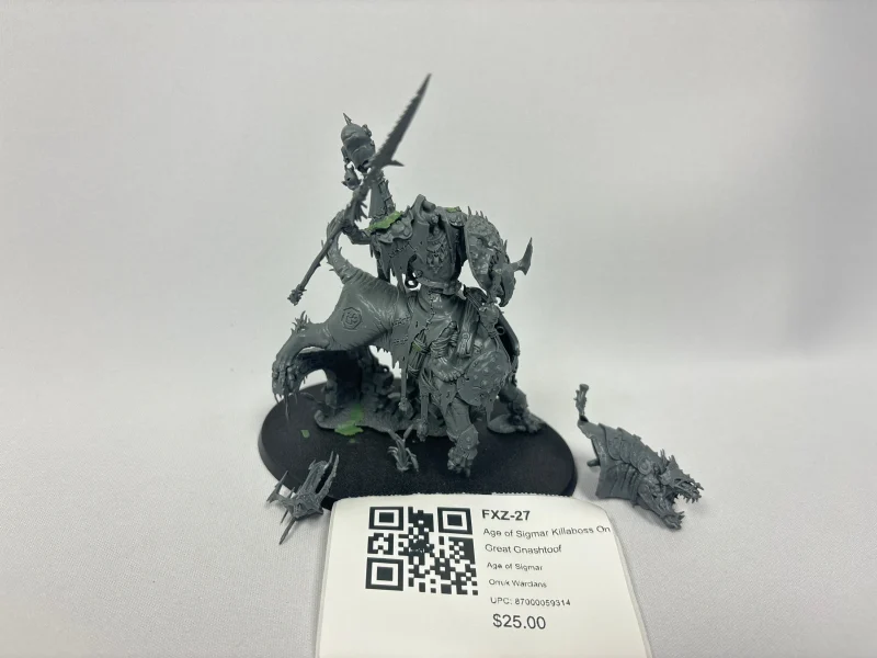 age of sigmar great gnashtoof killaboss limited fxz 27 edition scaled