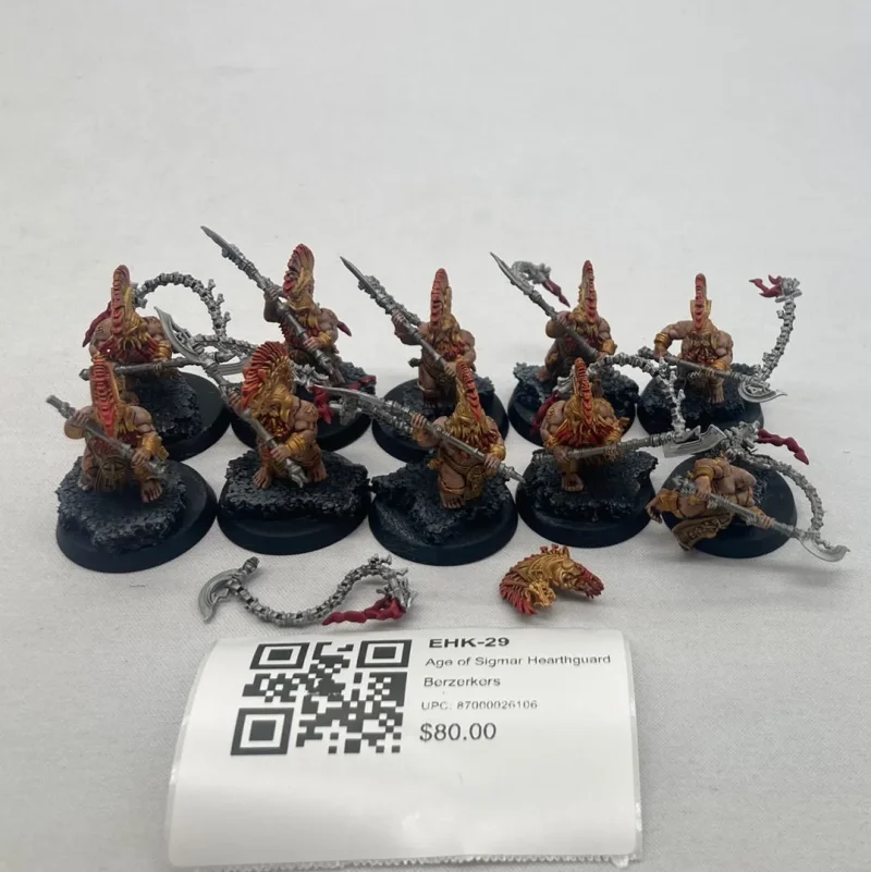 age of sigmar hearthguard berzerkers ehk 29 set