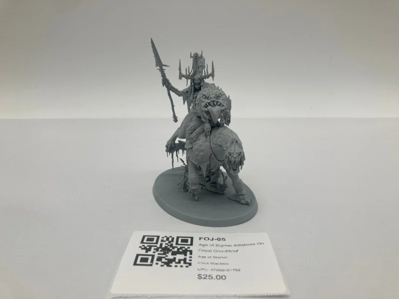 age of sigmar killaboss great gnashtoof figure foj 05 scaled