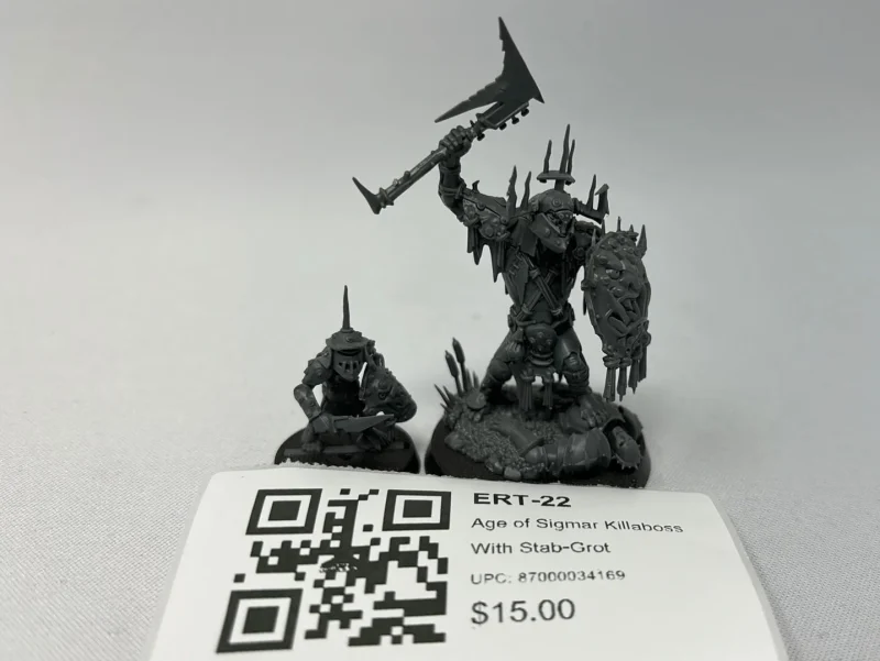 age of sigmar killaboss with stab grot ert 22