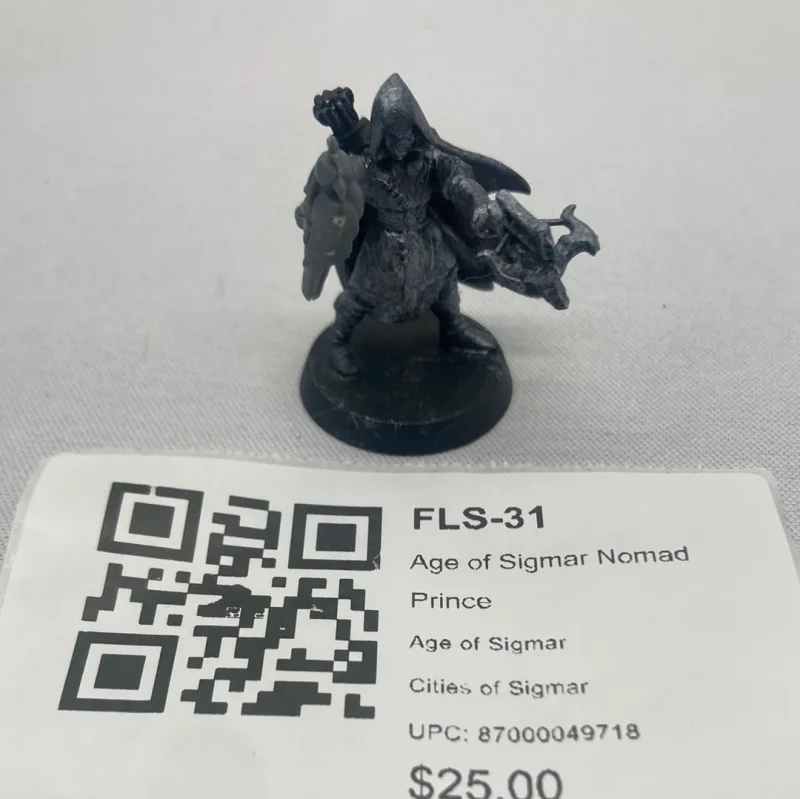 age of sigmar nomad prince figure fls 31 exclusive edition