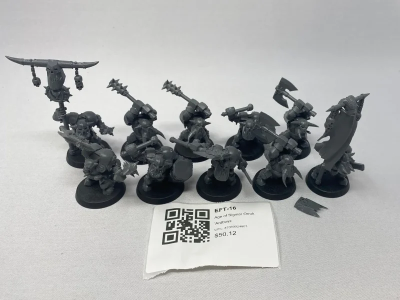 age of sigmar orruk ardboyz eft 16 model kit