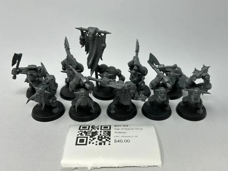 age of sigmar orruk ardboyz eit 03 model kit