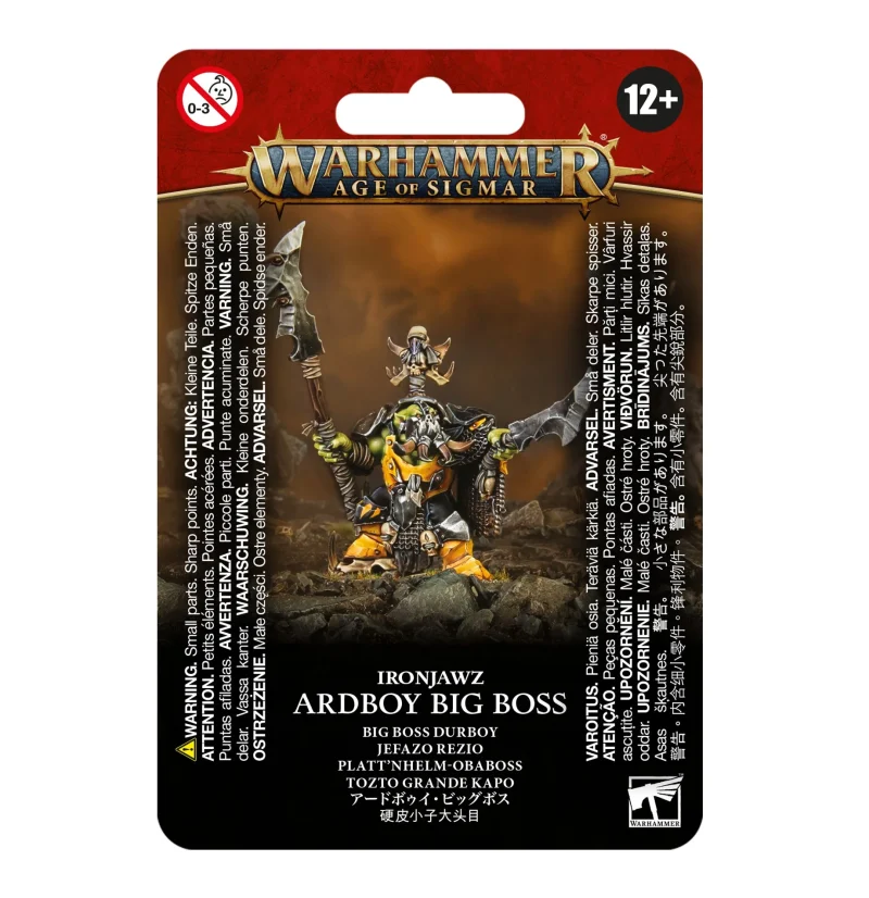 ardboy big boss for orruk warclans exclusive online edition