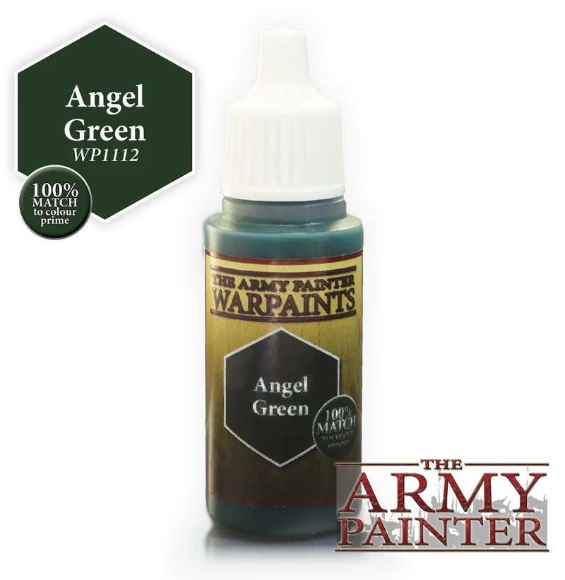 army painter angel green warpaint durable paint for miniatures