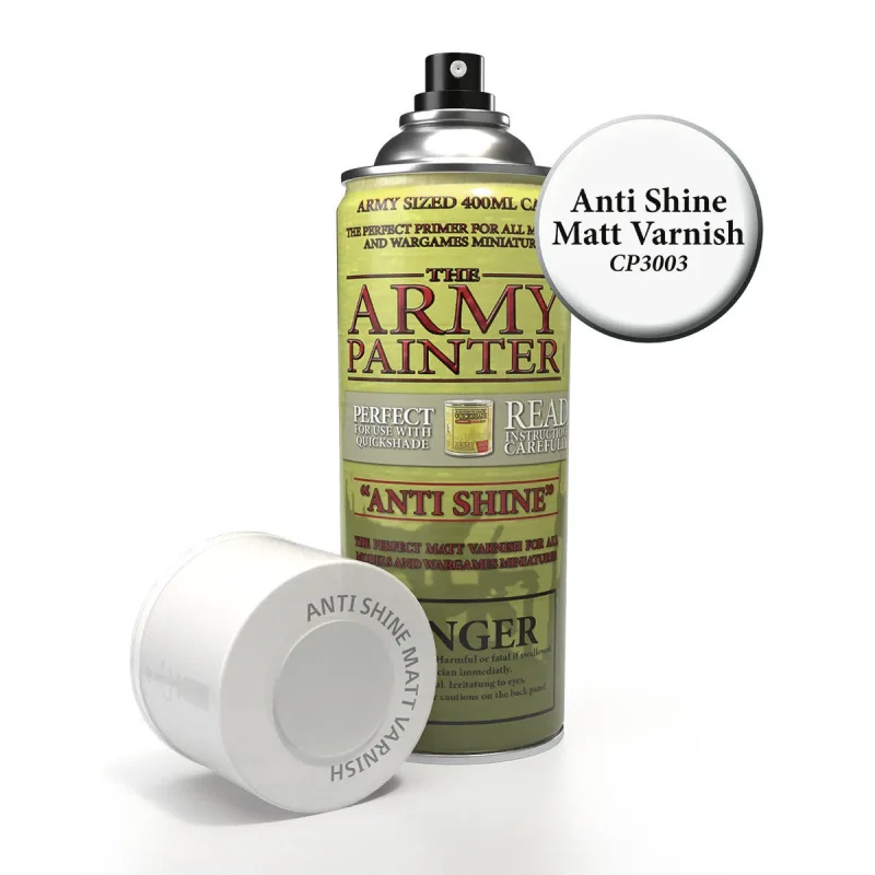 army painter anti shine matt varnish for models