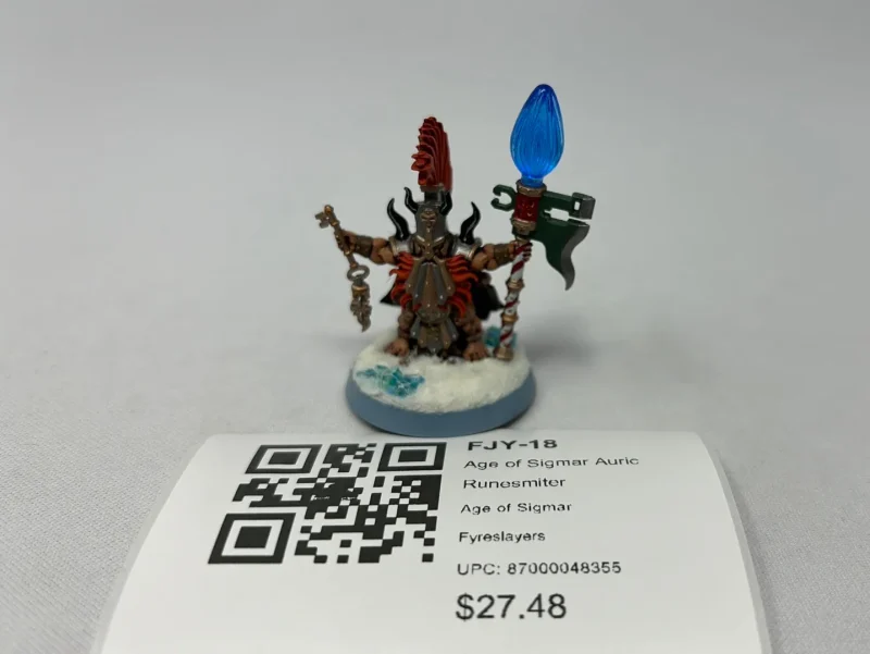 auric runesmiter fjy 18 age of sigmar miniature