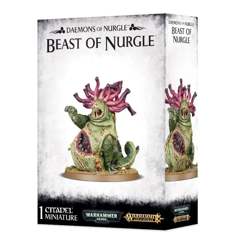 beast of nurgle chaos daemon ultimate chaos warhammer miniature