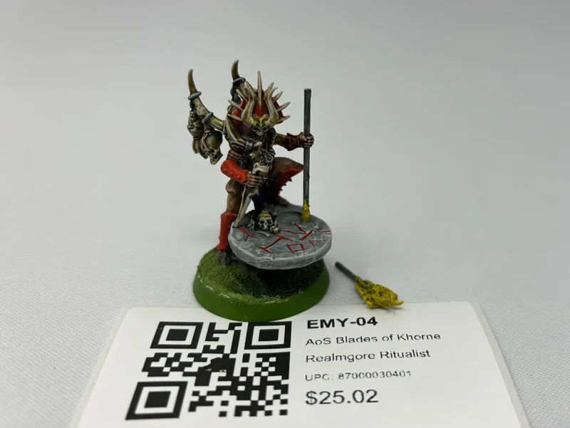 blades of khorne realmgore ritualist emy 04 exclusive edition