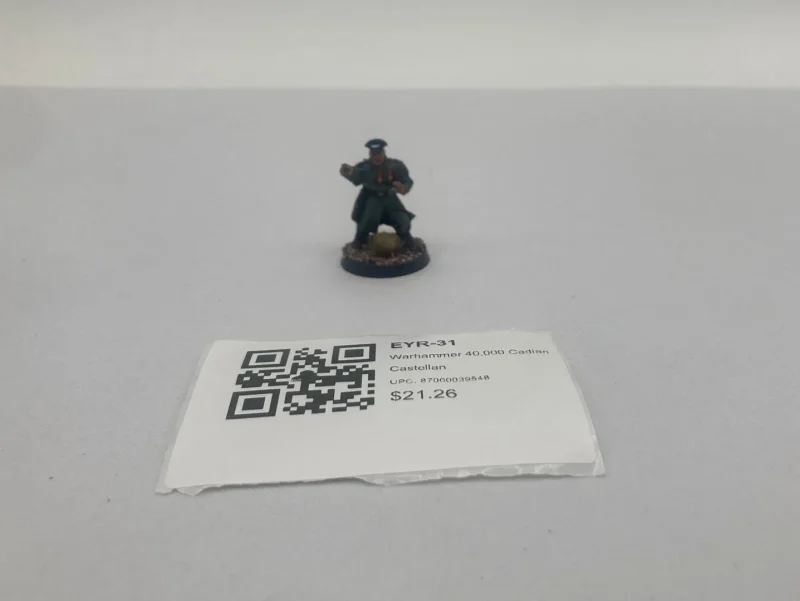 cadian castellan eyr 31 warhammer 40k model