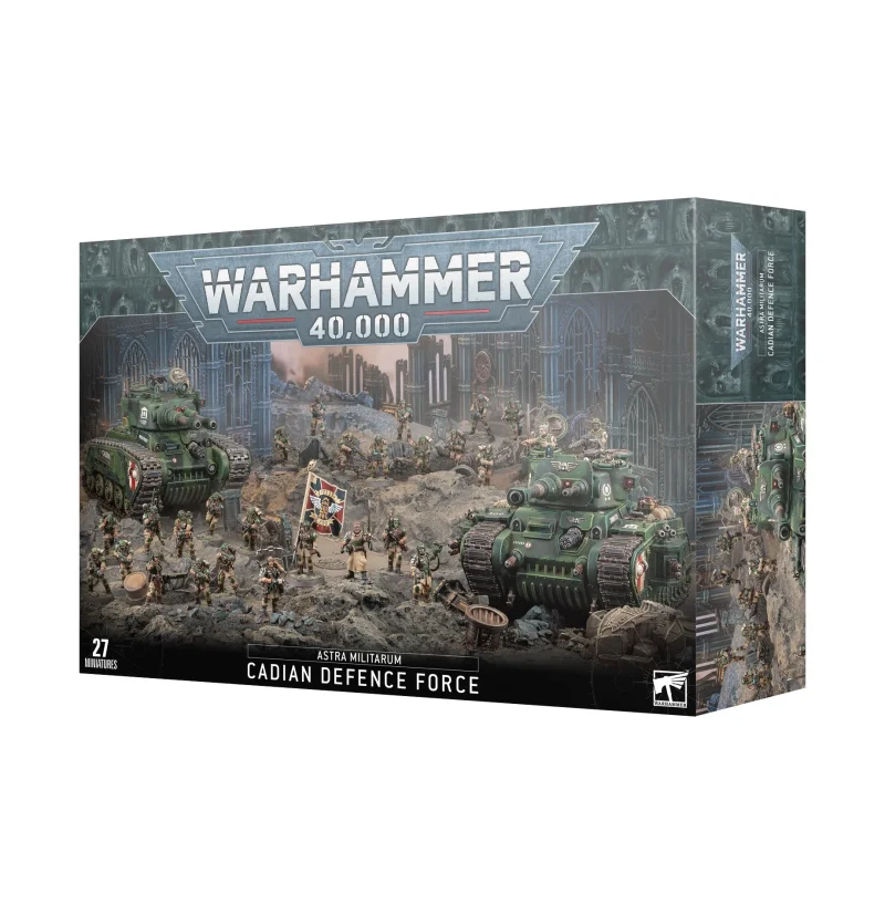 cadian defence force christmas army box astra militarum