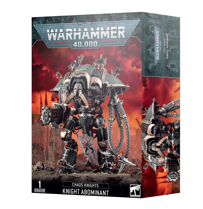 chaos knights abominant knight exclusive edition