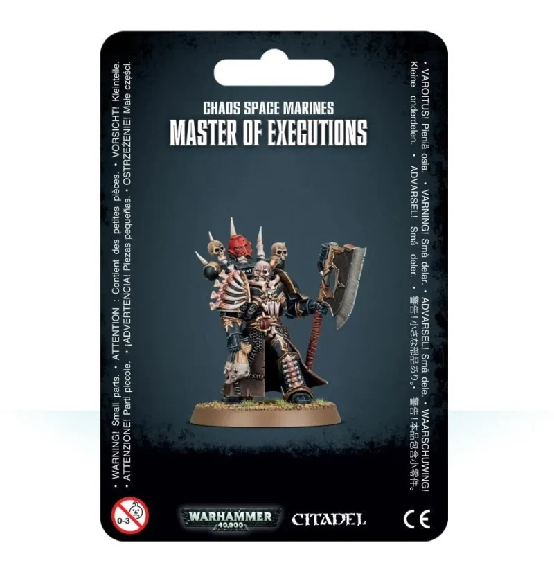 chaos space marines master of