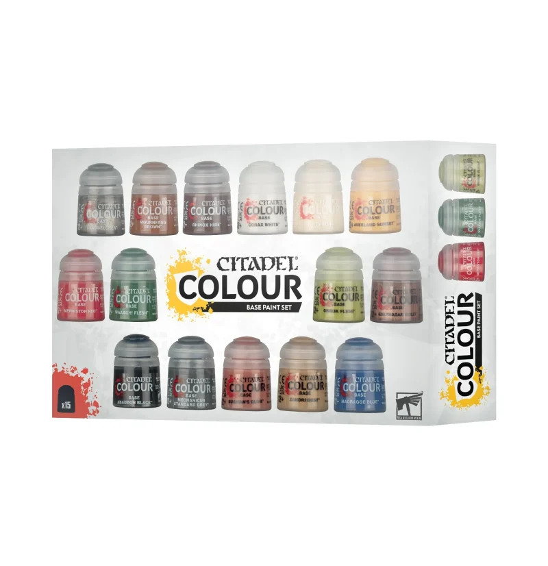 citadel colour essential base paint set