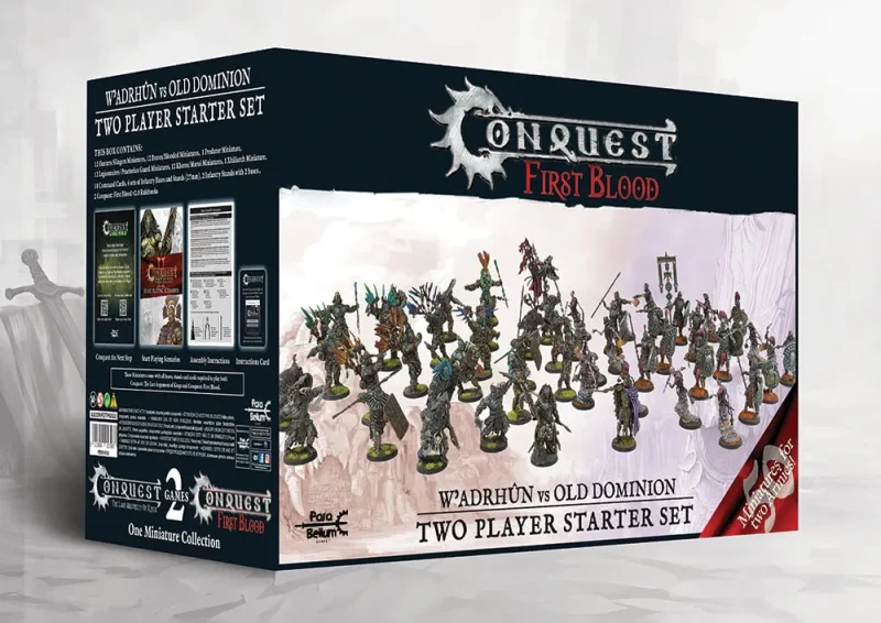 conquest first blood 2 player starter set