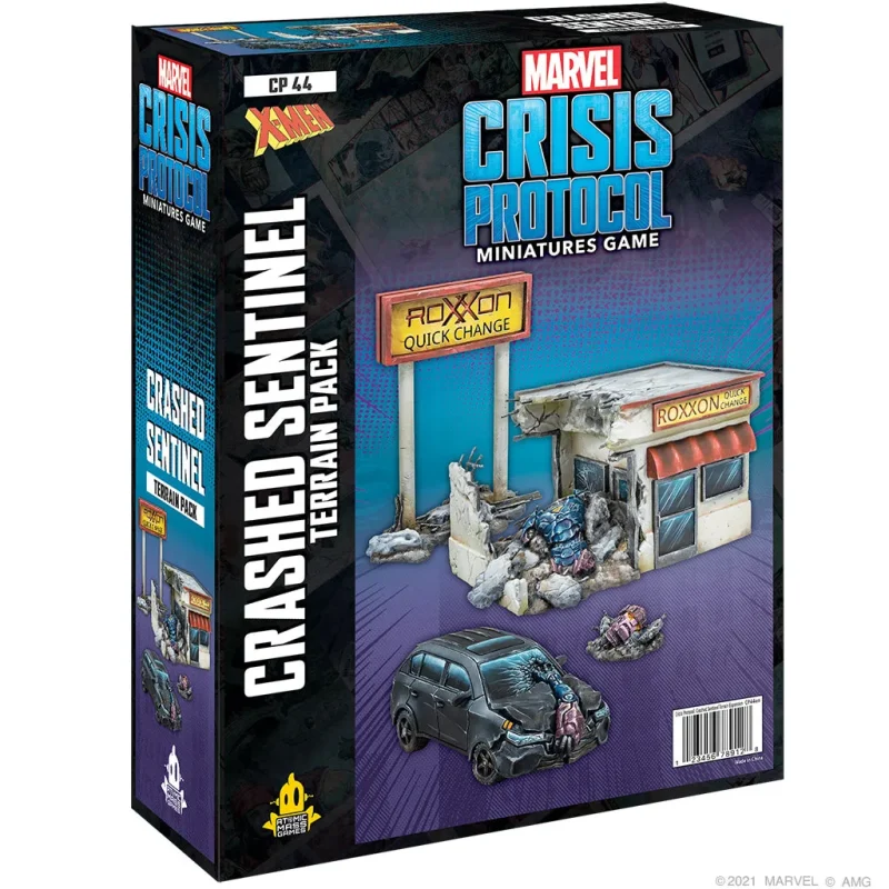 crashed sentinel terrain expansion for marvel crisis protocol