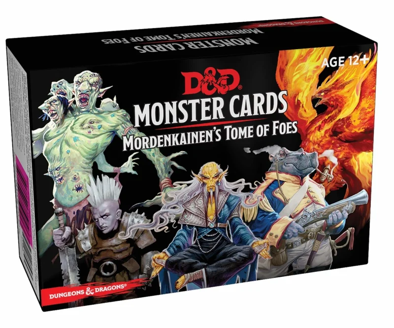 d d monster cards mordenkainen s tome of foes deck