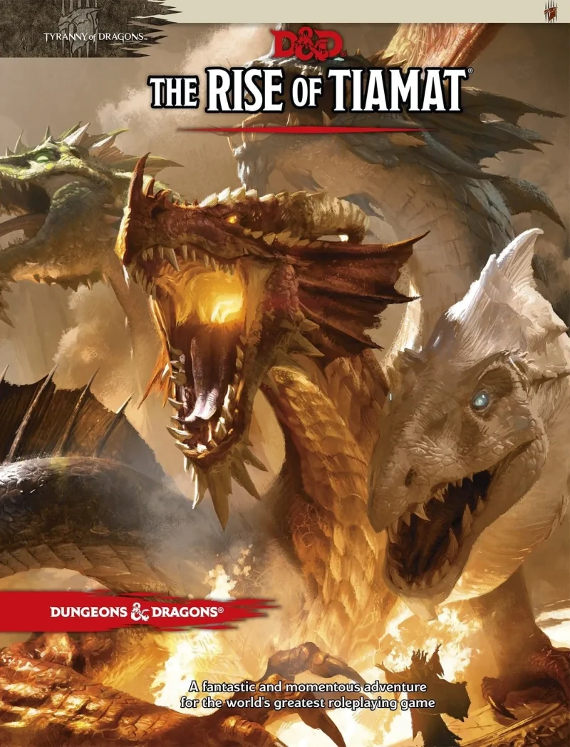 d d rise of tiamat rpg adventure