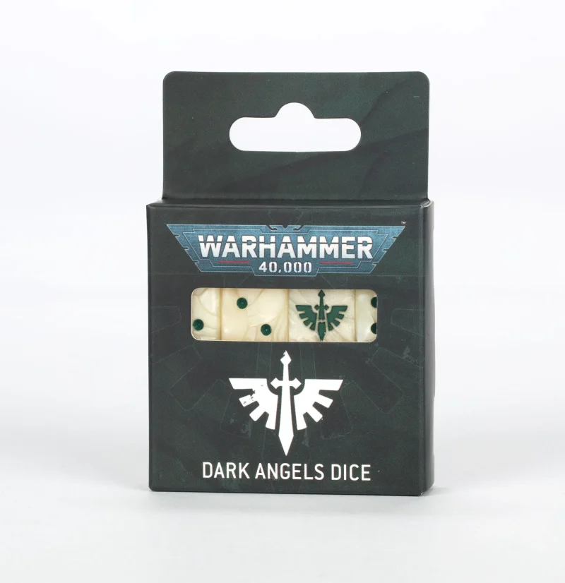 dark angels warhammer 40k dice