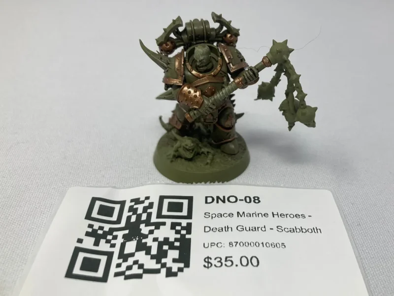 death guard scabboth dno 08 space marine hero figure