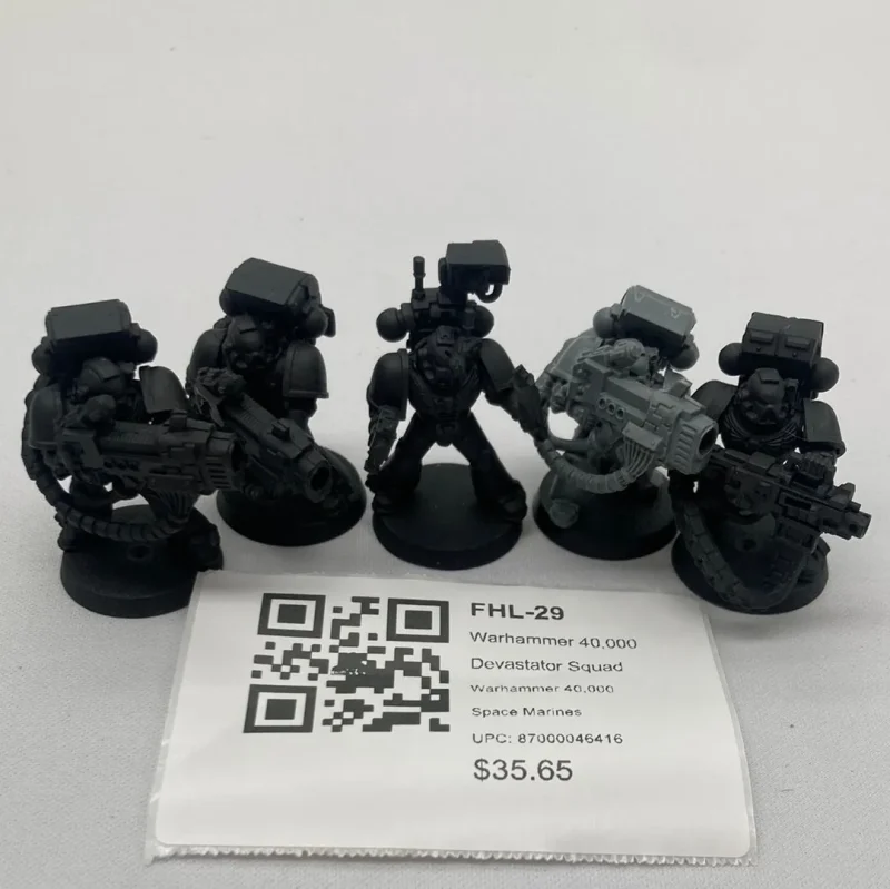 devastator squad fhl 29 warhammer 40k miniatures set