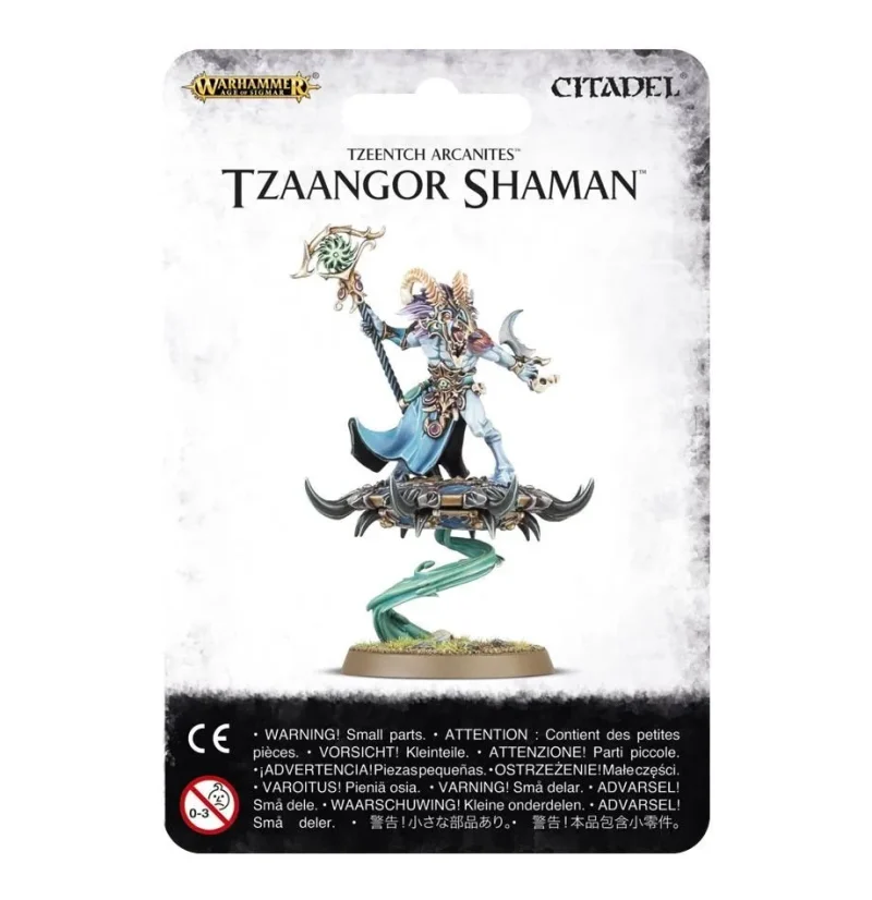 disciples of tzeentch tzaangor shaman enigmatic warlock leader