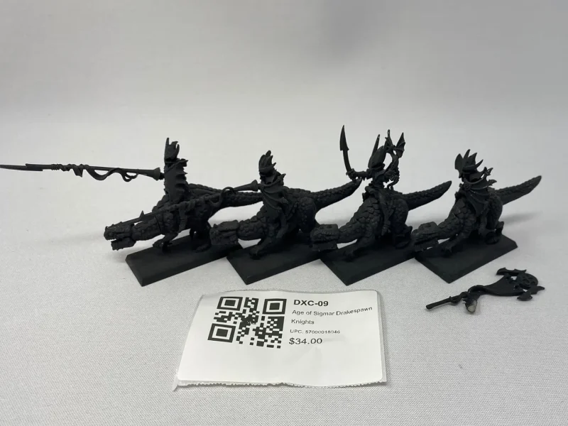 drakespawn knights dxc 09 age of sigmar figure set