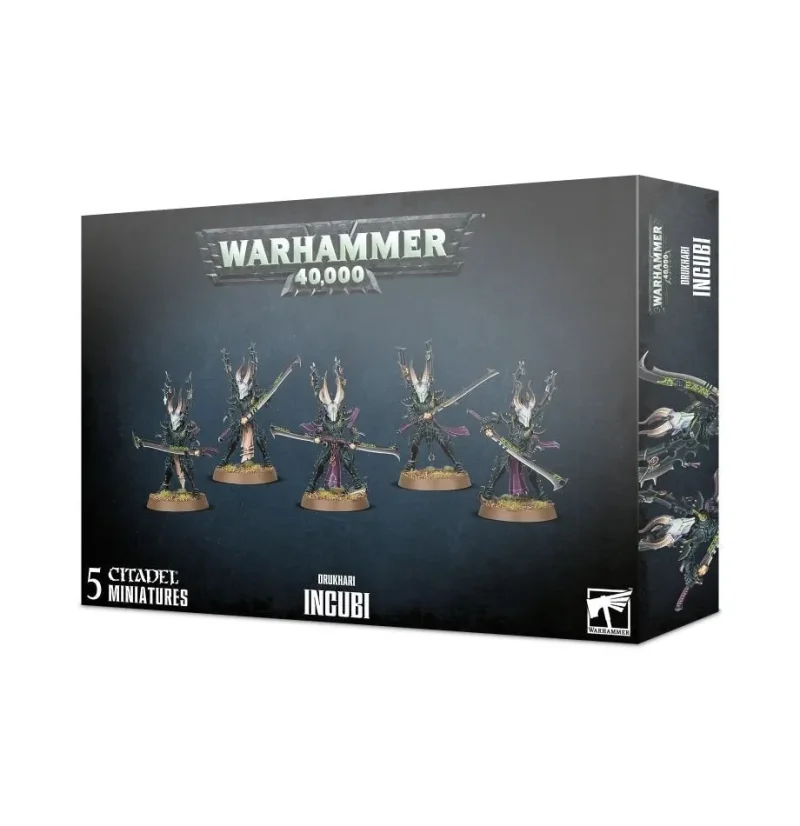 drukhari incubi elite dark eldar warriors collectible miniatures