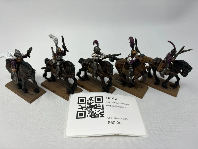 empire pistoliers fri 12 warhammer fantasy figurines scaled