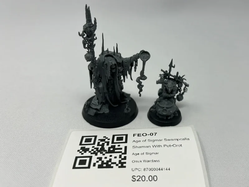 feo 07 swampcalla shaman pot grot set age of sigmar