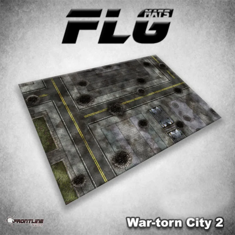 flg mats war torn city 2 premium gaming mats