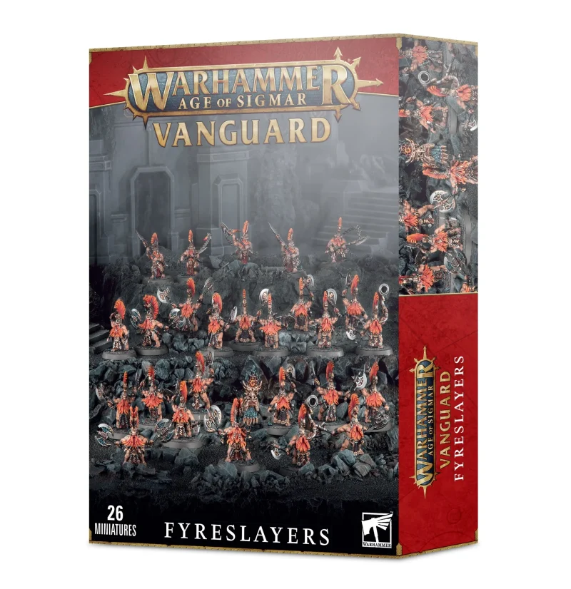 fyreslayers vanguard powerful aeldari army set