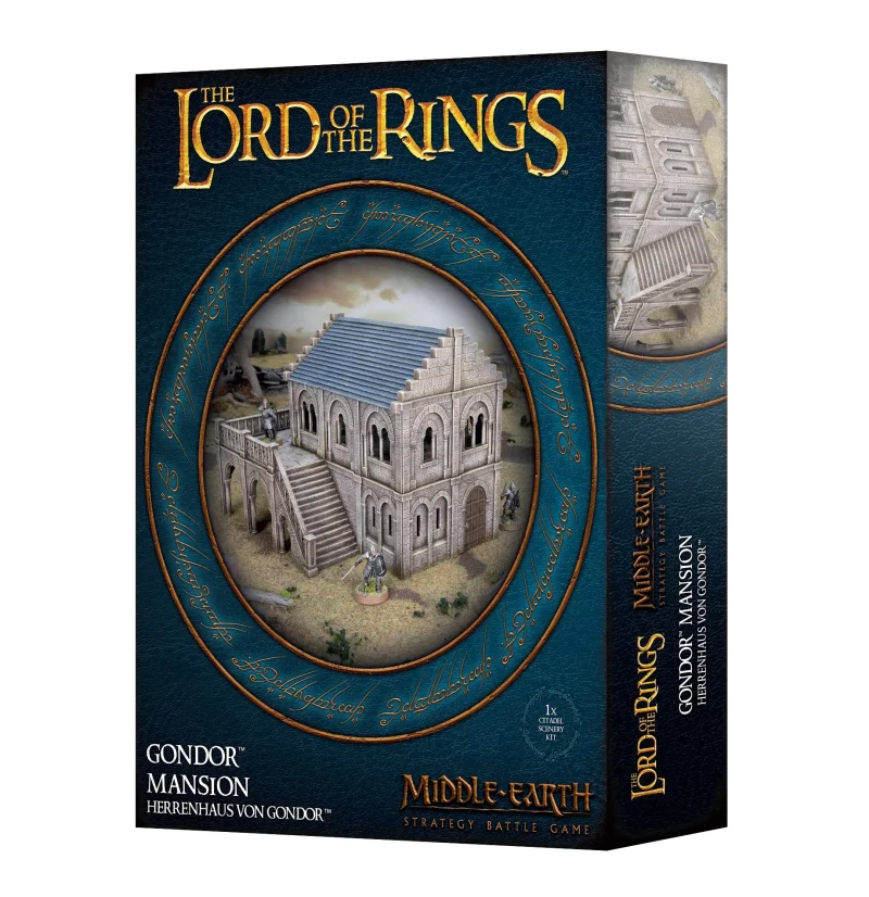 gondor mansion game piece middle earth sbg