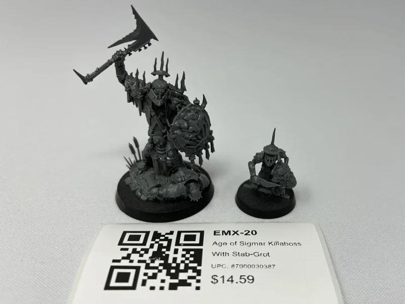 killaboss with stab grot emx 20 for age of sigmar