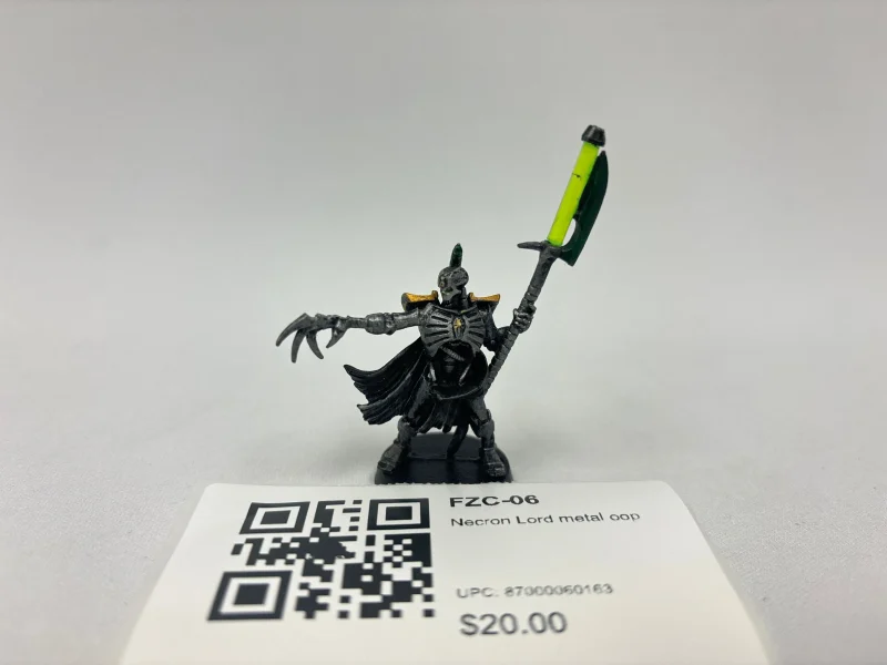 limited edition necron lord metal figure fzc 06 exclusive scaled