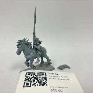 mounted hooded elf figurine warhammer fantasy fzd 02