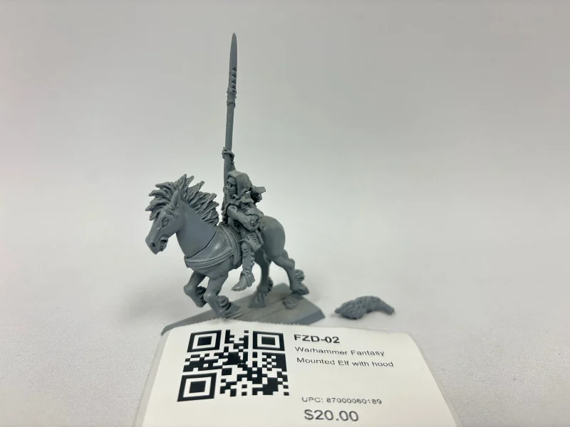 mounted hooded elf figurine warhammer fantasy fzd 02 scaled