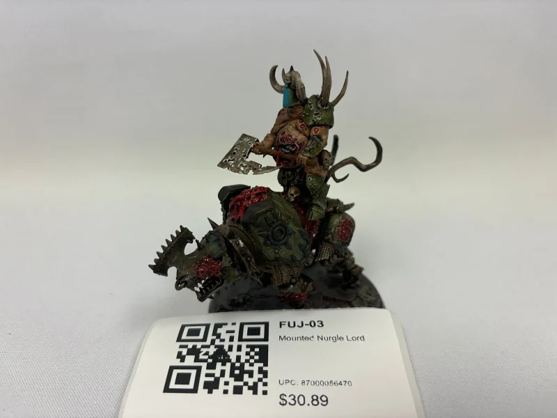 mounted nurgle lord fuj 03 model collectible figure scaled