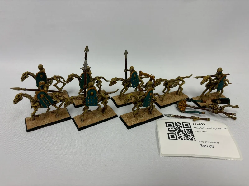 mounted tomb kings with full command fuj 11 kit scaled