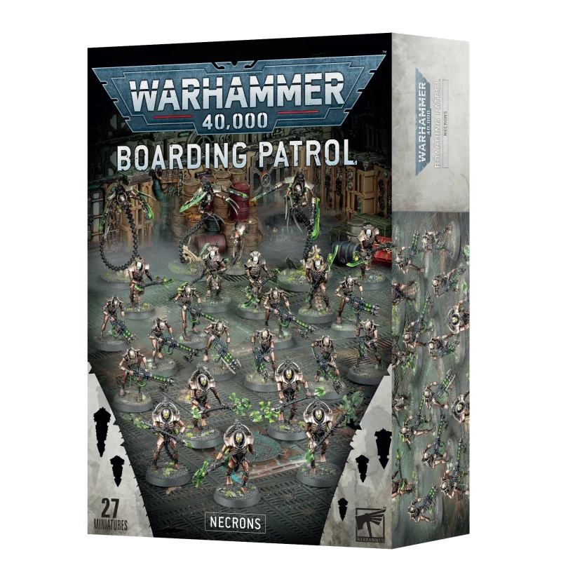 necrons boarding patrol tactical space marines for warhammer 40k