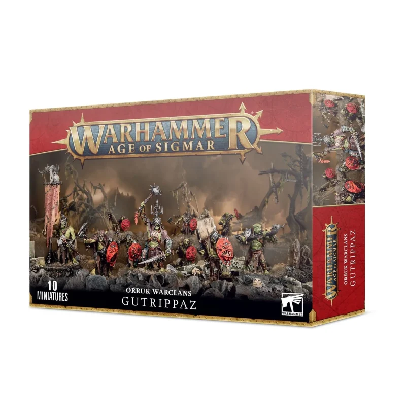 orruk warclans gutrippaz ultimate warhammer miniatures set